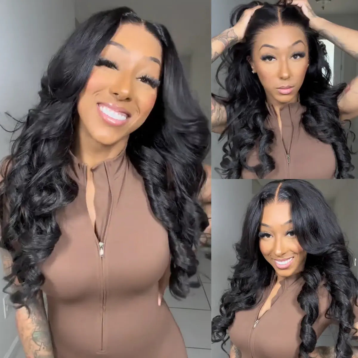 No Skills Needed – Pre-Plucked 13x4 HD Lace Wig, Easy Install, 180% Full Density