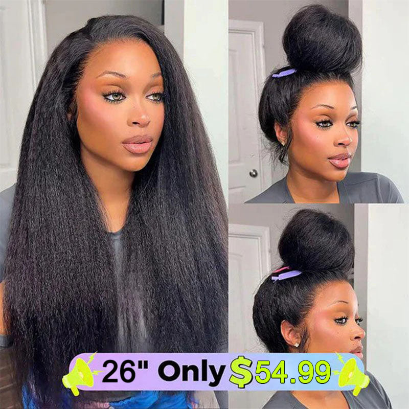 ⚡Sale Happening Now: 50% OFF – 🌷Pre-Cut Lace Wig · Seamless Natural Blend