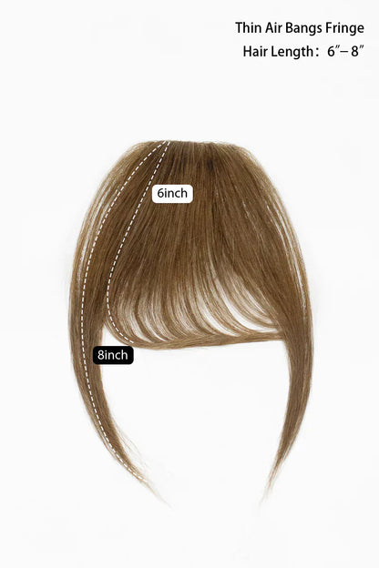 Annie Handmade Human Hair Bangs