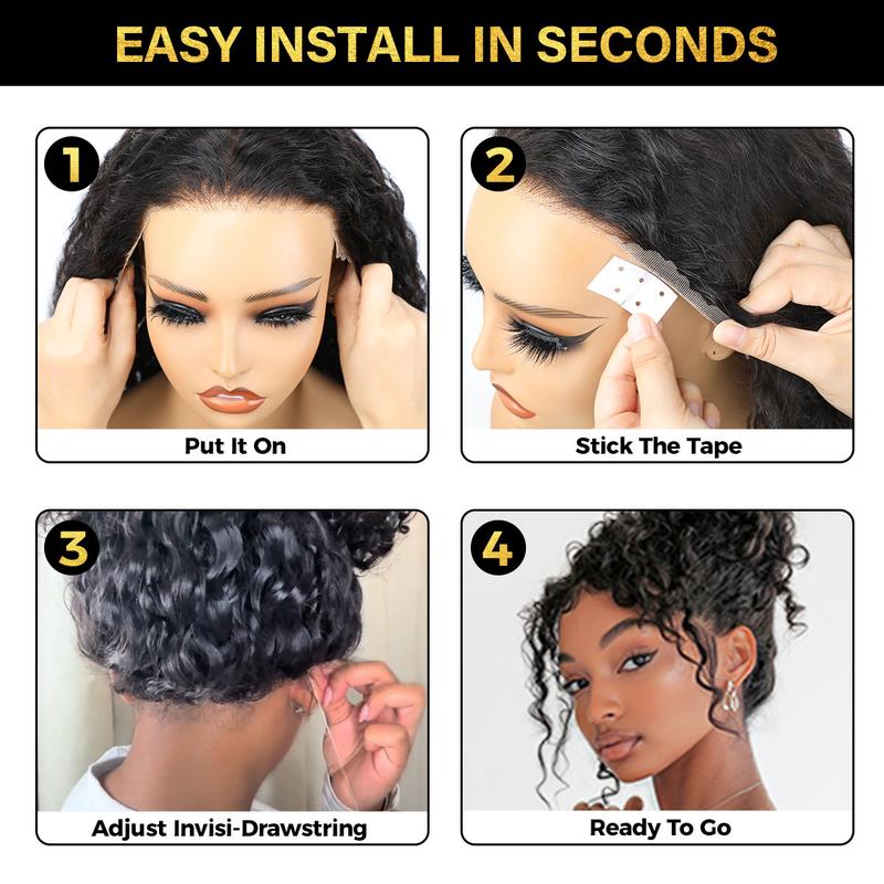 ⚡Sale Happening Now: 50% OFF – 🌷Pre-Cut Lace Wig · Seamless Natural Blend