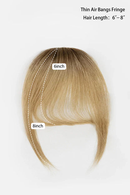 Annie Handmade Human Hair Bangs
